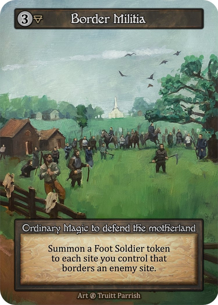 Image for Border Militia (B) - Sorcery: Contested Realm