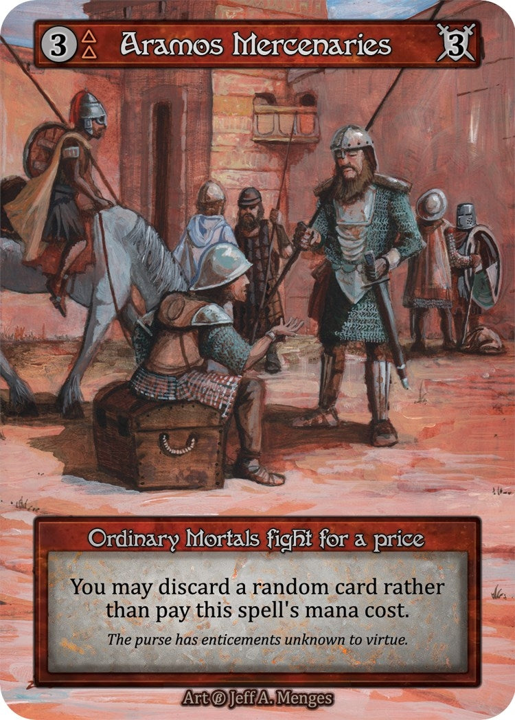 Image for Aramos Mercenaries (B) - Sorcery: Contested Realm