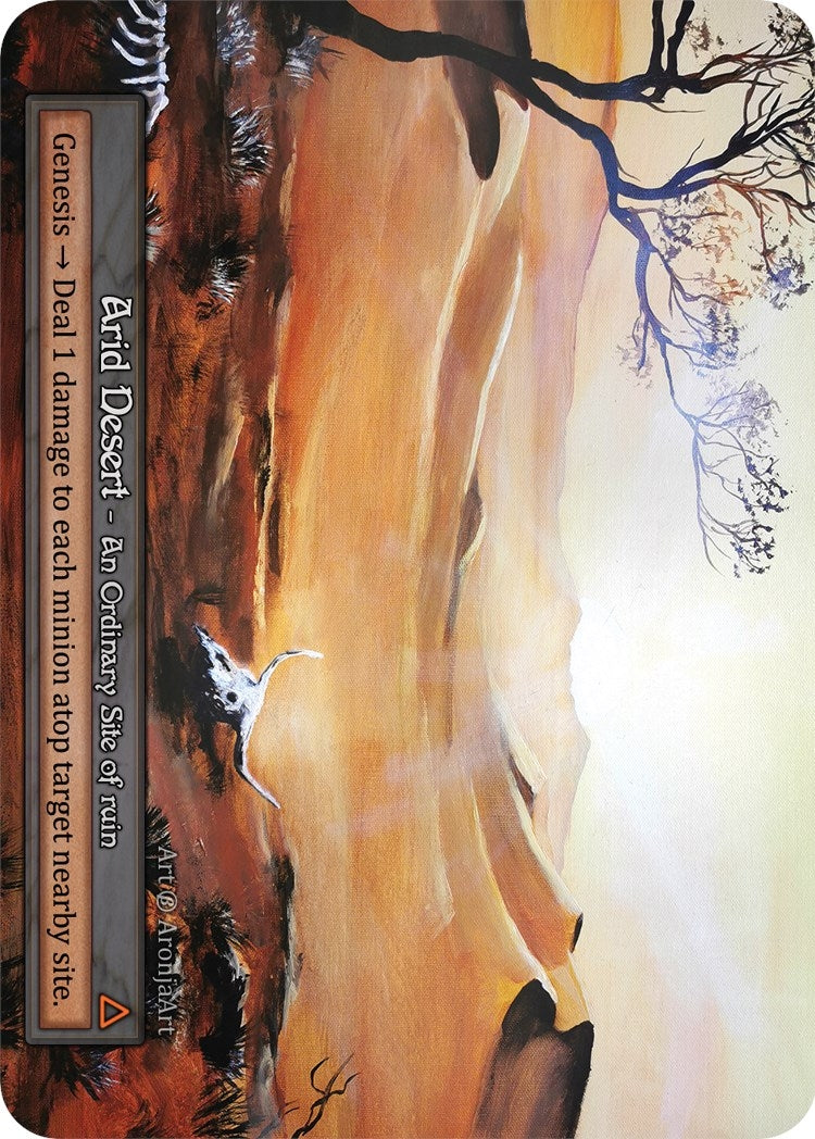 Image for Arid Desert (B) - Sorcery: Contested Realm
