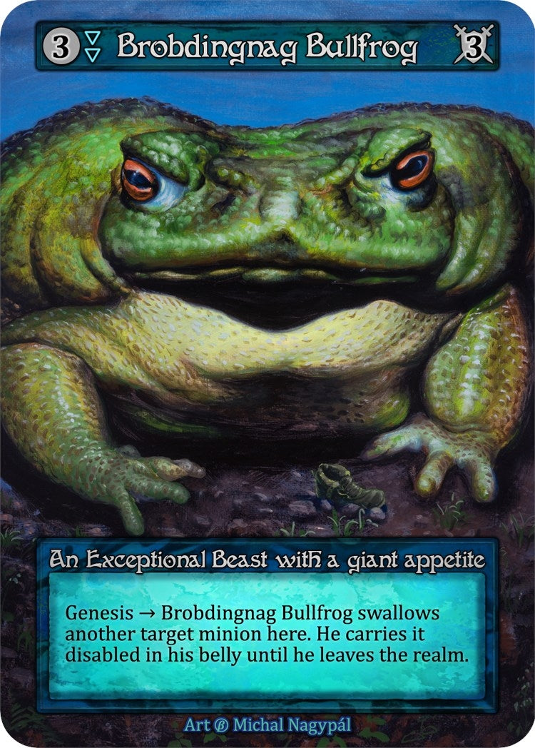 Image for Brobdingnag Bullfrog (B) - Sorcery: Contested Realm