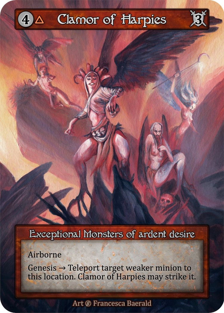 Image for Clamor of Harpies (B) - Sorcery: Contested Realm