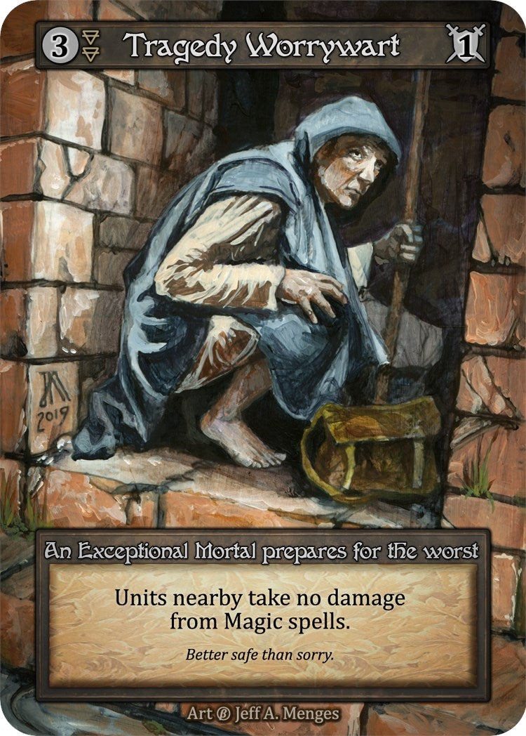 Image for Tragedy Worrywart (B) - Sorcery: Contested Realm