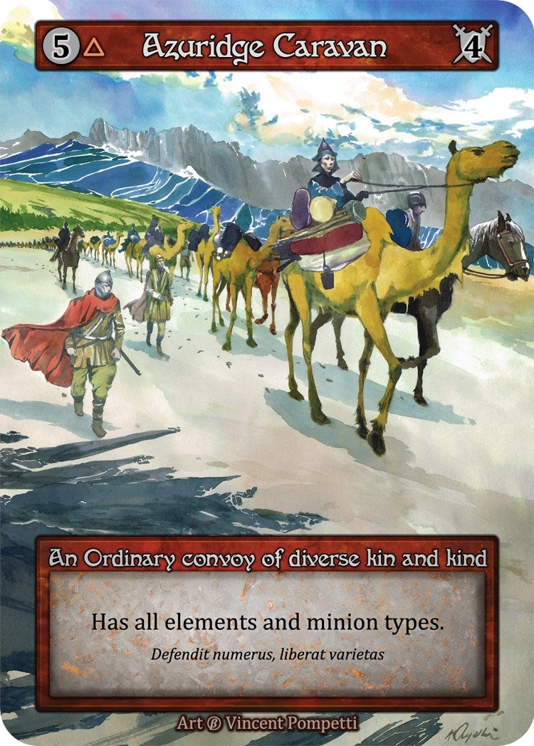 Image for Azuridge Caravan (B) - Sorcery: Contested Realm
