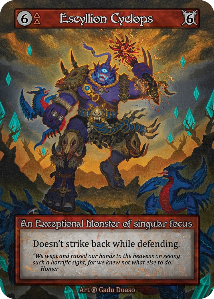 Image for Escyllion Cyclops (B) - Sorcery: Contested Realm