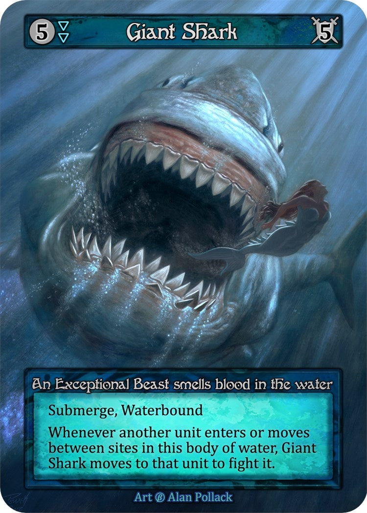Image for Giant Shark (B) - Sorcery: Contested Realm