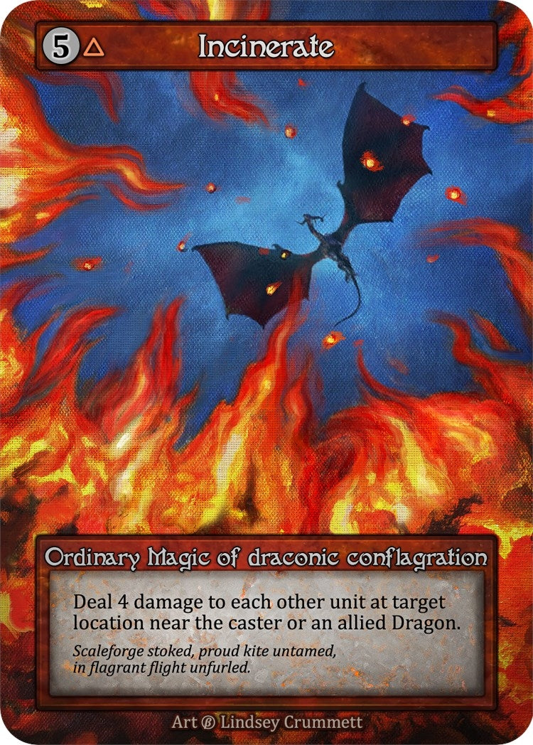 Image for Incinerate (B) - Sorcery: Contested Realm