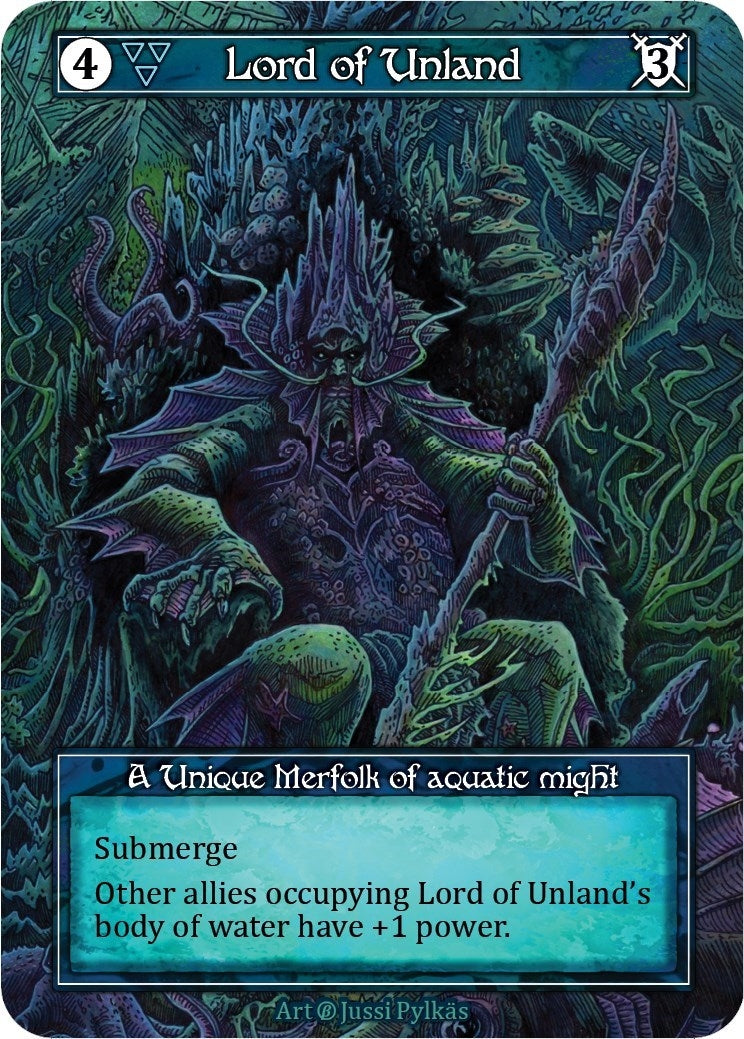 Image for Lord of Unland (Foil) (B) - Sorcery: Contested Realm
