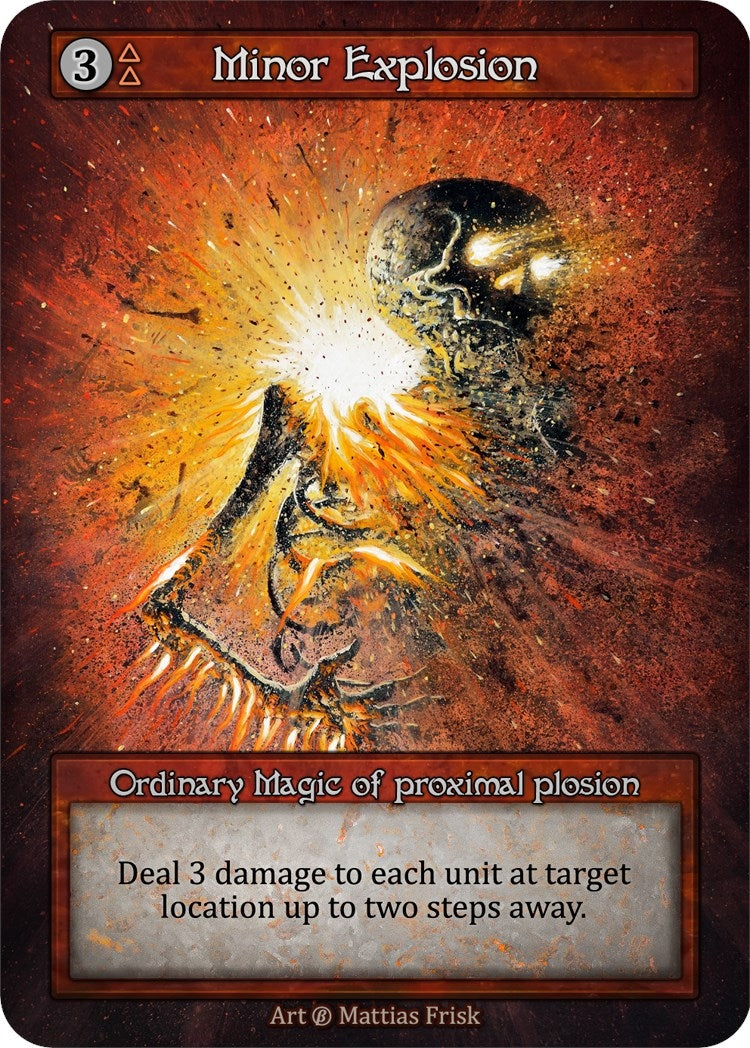 Image for Minor Explosion (B) - Sorcery: Contested Realm