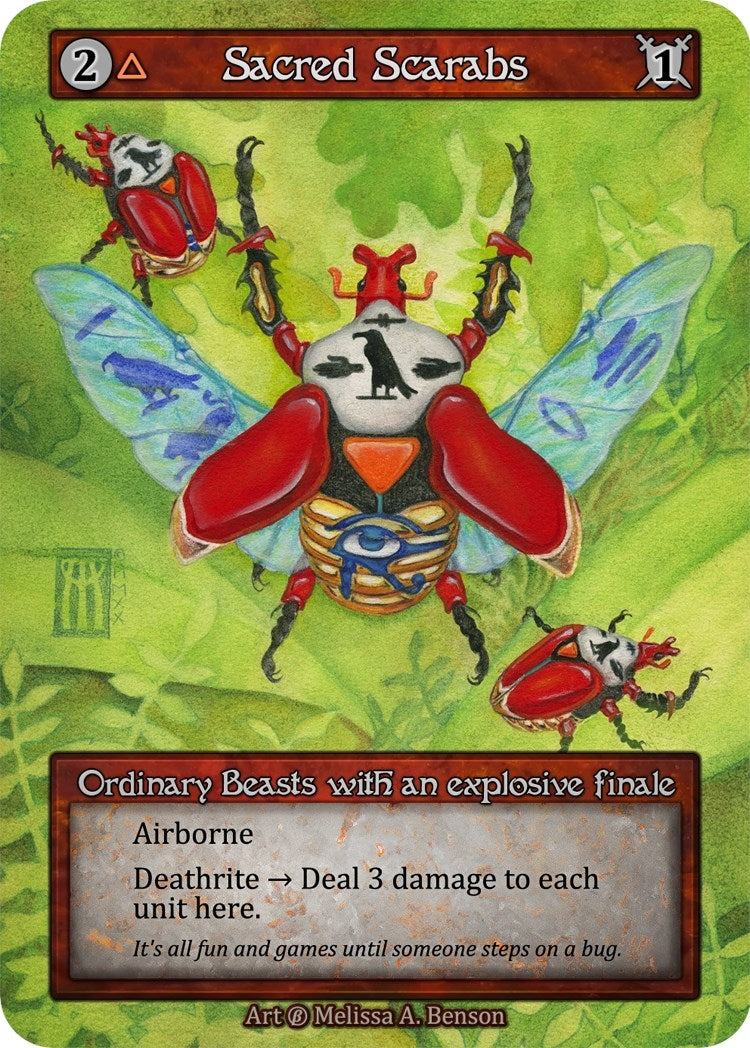 Image for Sacred Scarabs (B) - Sorcery: Contested Realm