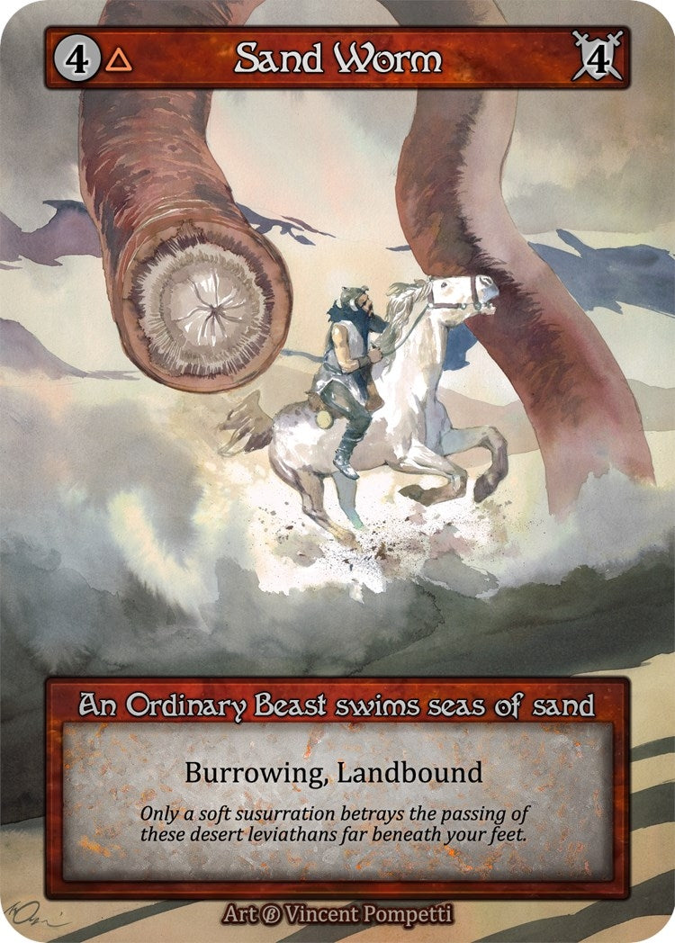 Image for Sand Worm (B) - Sorcery: Contested Realm