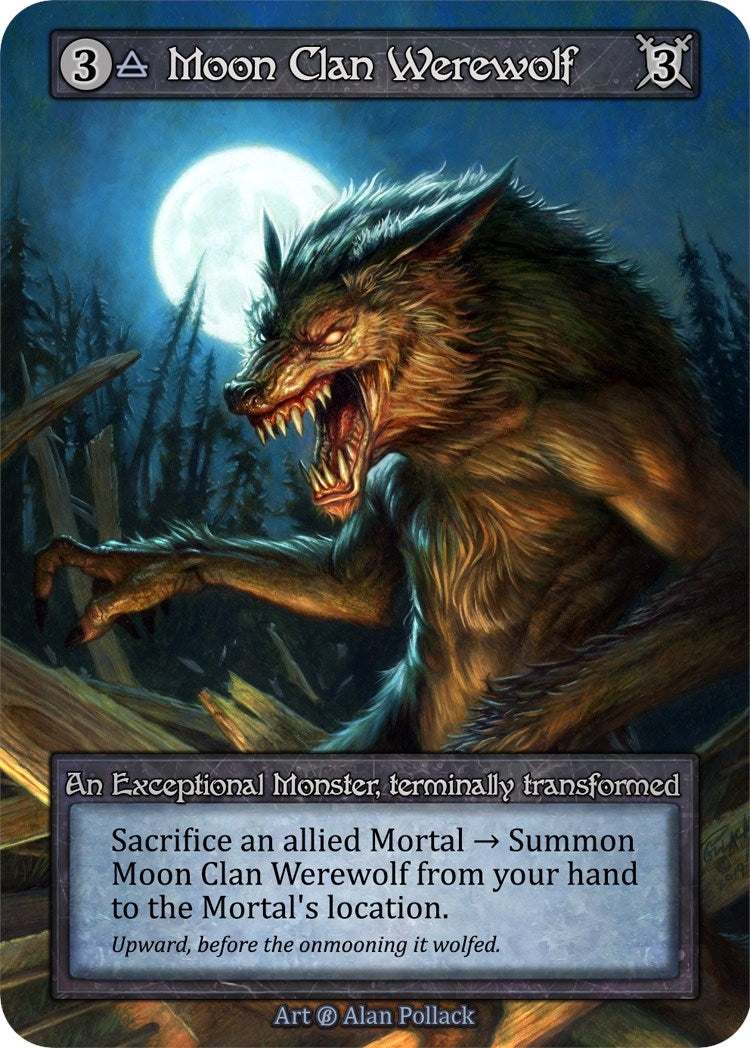 Image for Moon Clan Werewolf (B) - Sorcery: Contested Realm