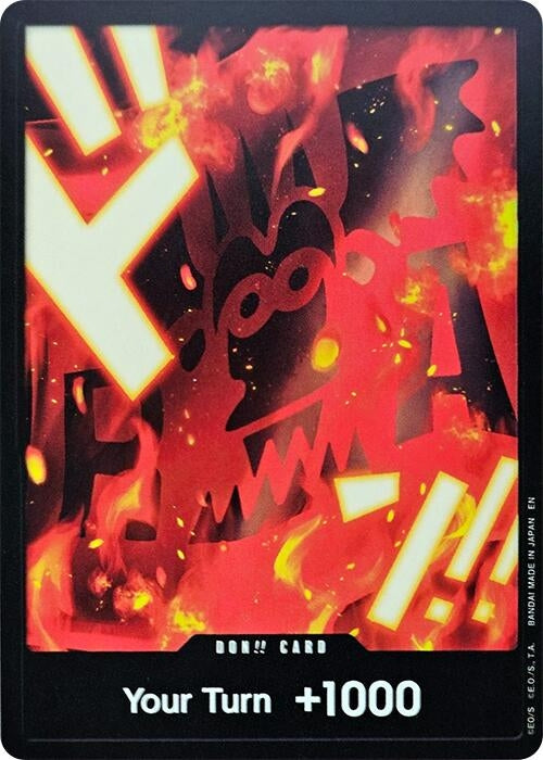 Image for DON!! Card (Dragon) - One Piece Card Game