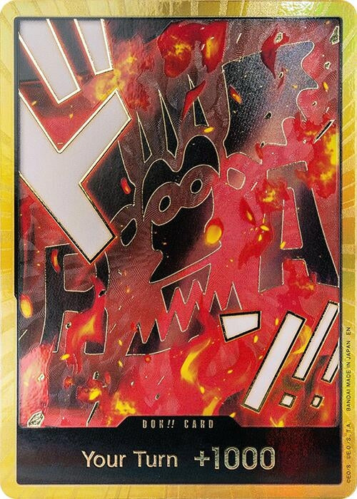 Image for DON!! Card (Dragon) (Gold) - One Piece Card Game