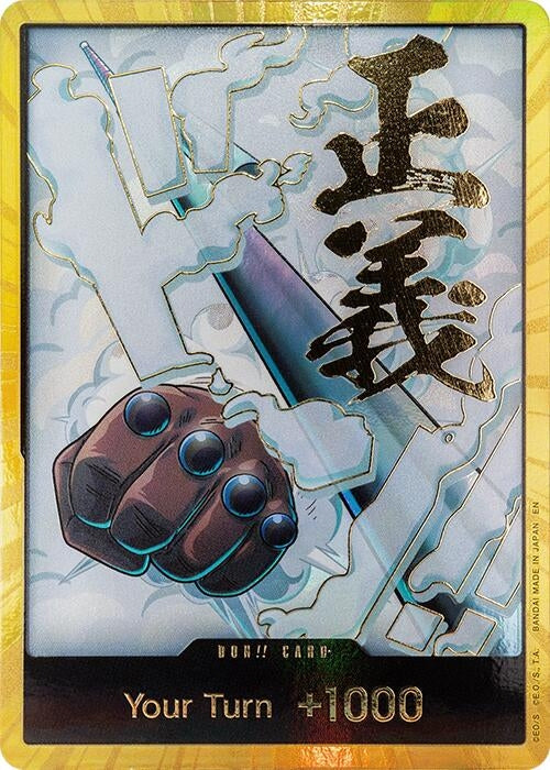Image for DON!! Card (Smoker) (Gold) - One Piece Card Game
