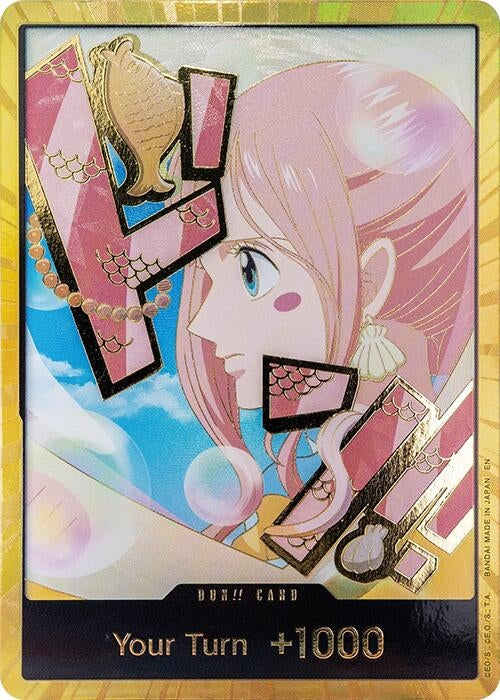 Image for DON!! Card (Shirahoshi) (Gold) - One Piece Card Game