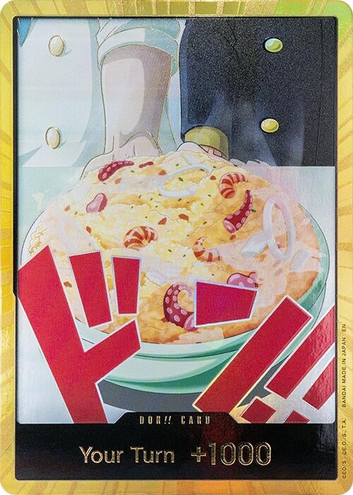 Image for DON!! Card (Sanji) (Gold) - One Piece Card Game