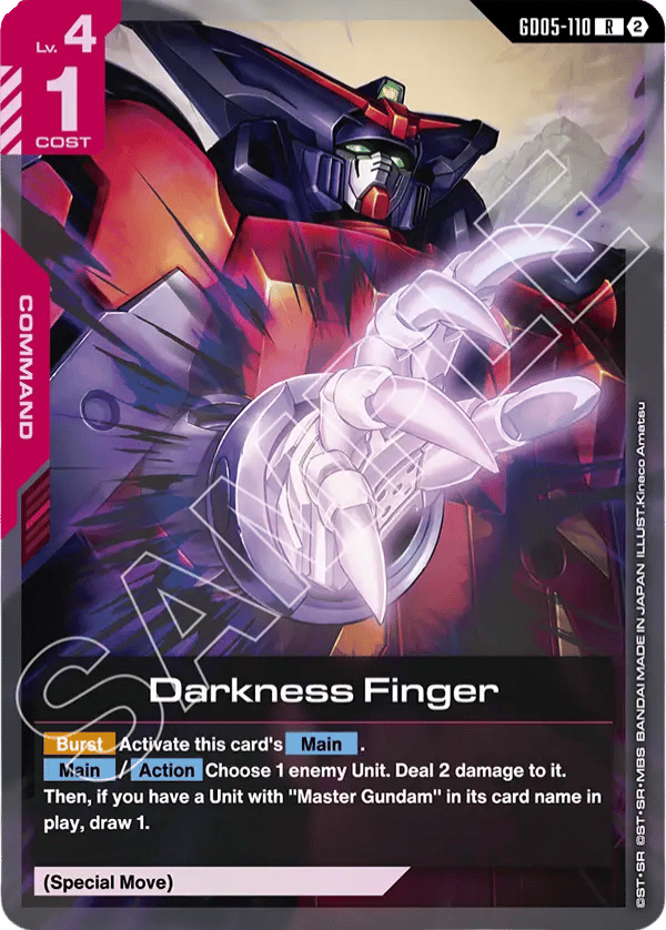 Darkness Finger — GD05-110