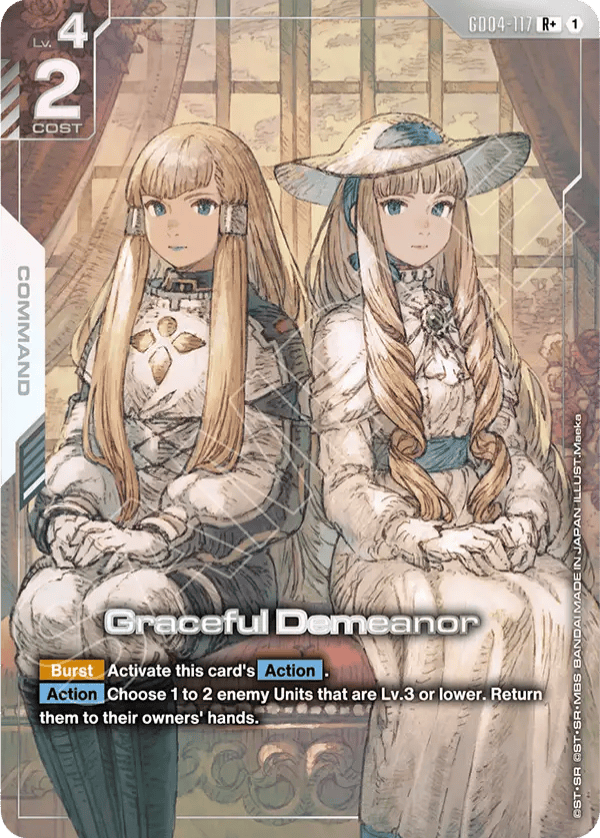 Graceful Demeanor — R+ — GD04-117