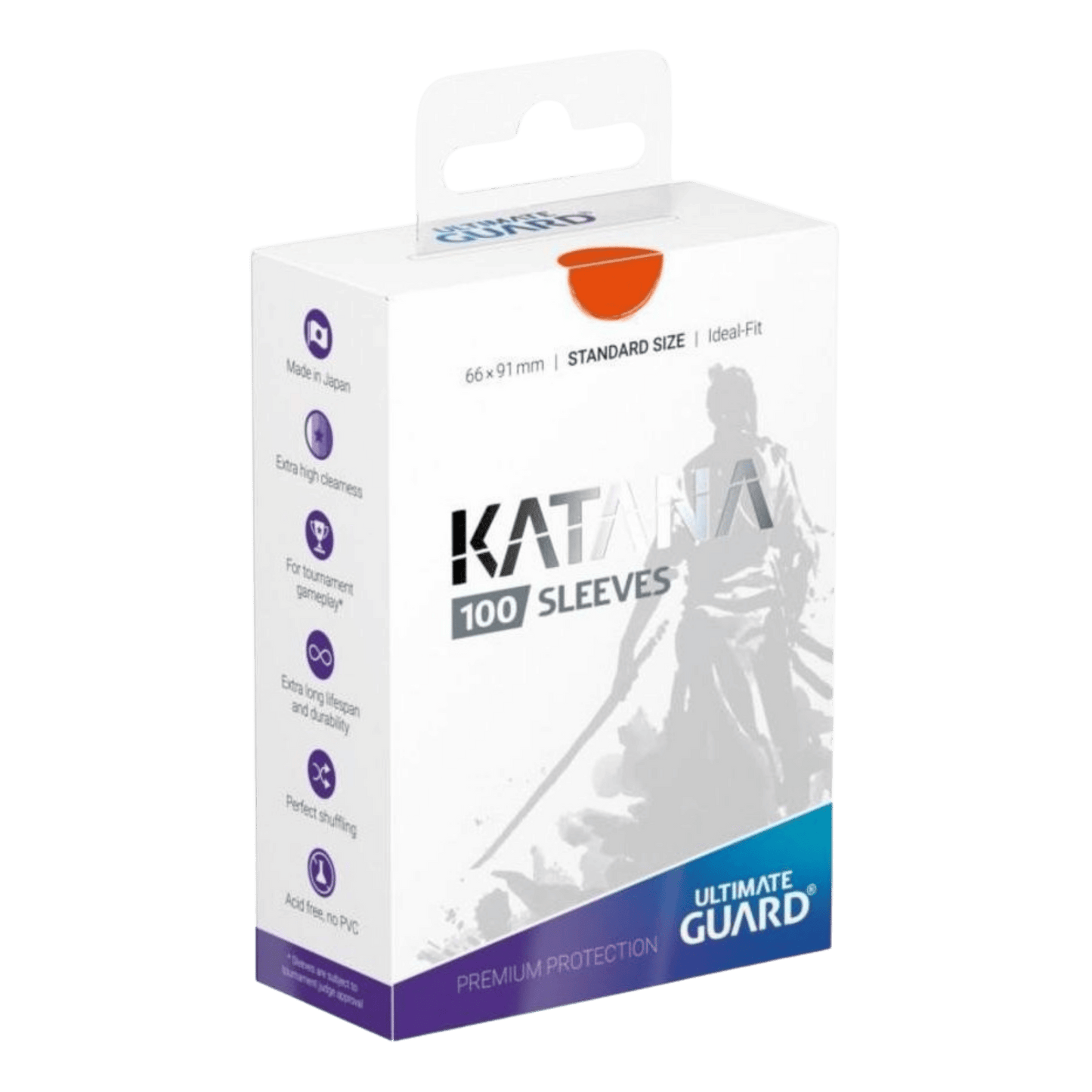 Katana Sleeves — Standard Size — Orange