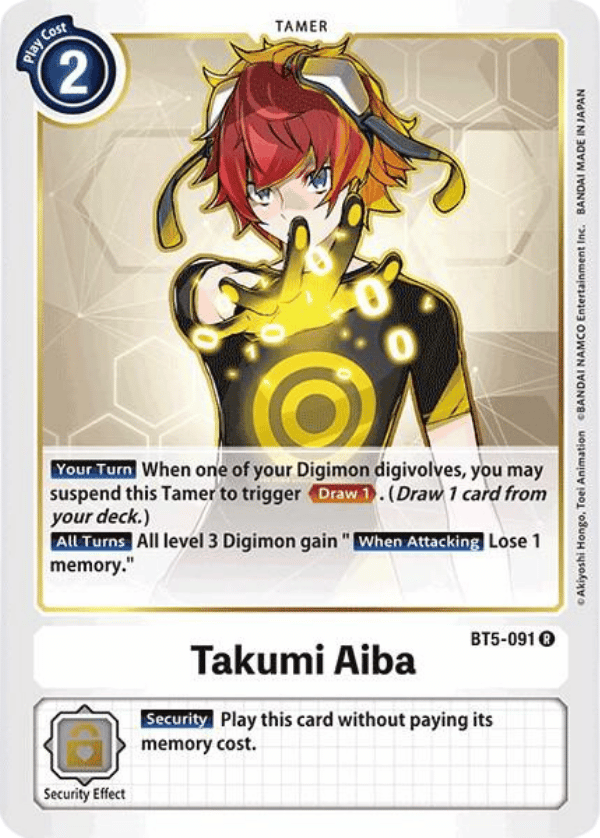 Takumi Aiba — BT5-091 R