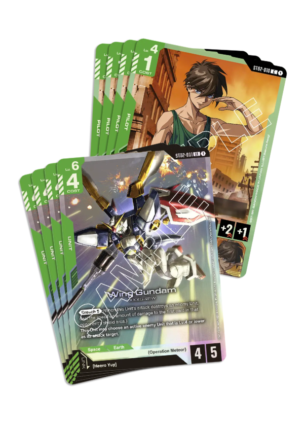 Wing Gundam & Heero — Link Playset