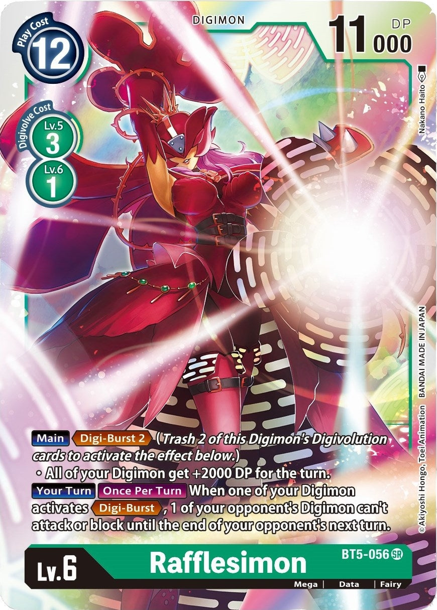 Image for Rafflesimon [BT5-056 SR] - Digimon Card Game