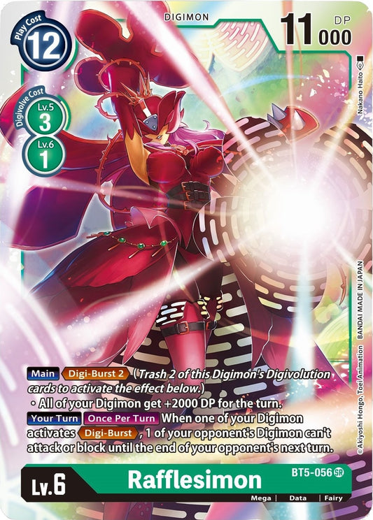 Image for Rafflesimon [BT5-056 SR] - Digimon Card Game