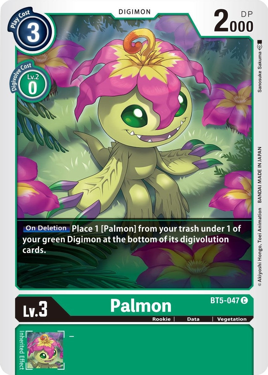 Image for Palmon [BT5-047 C] - Digimon Card Game
