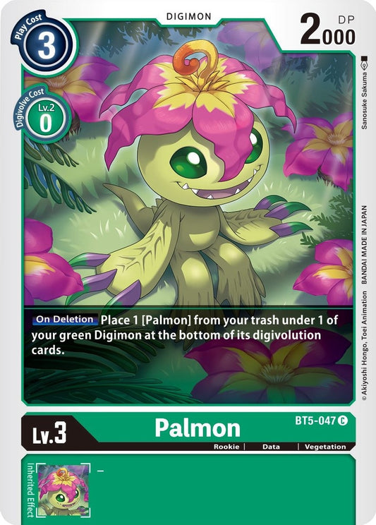 Image for Palmon [BT5-047 C] - Digimon Card Game