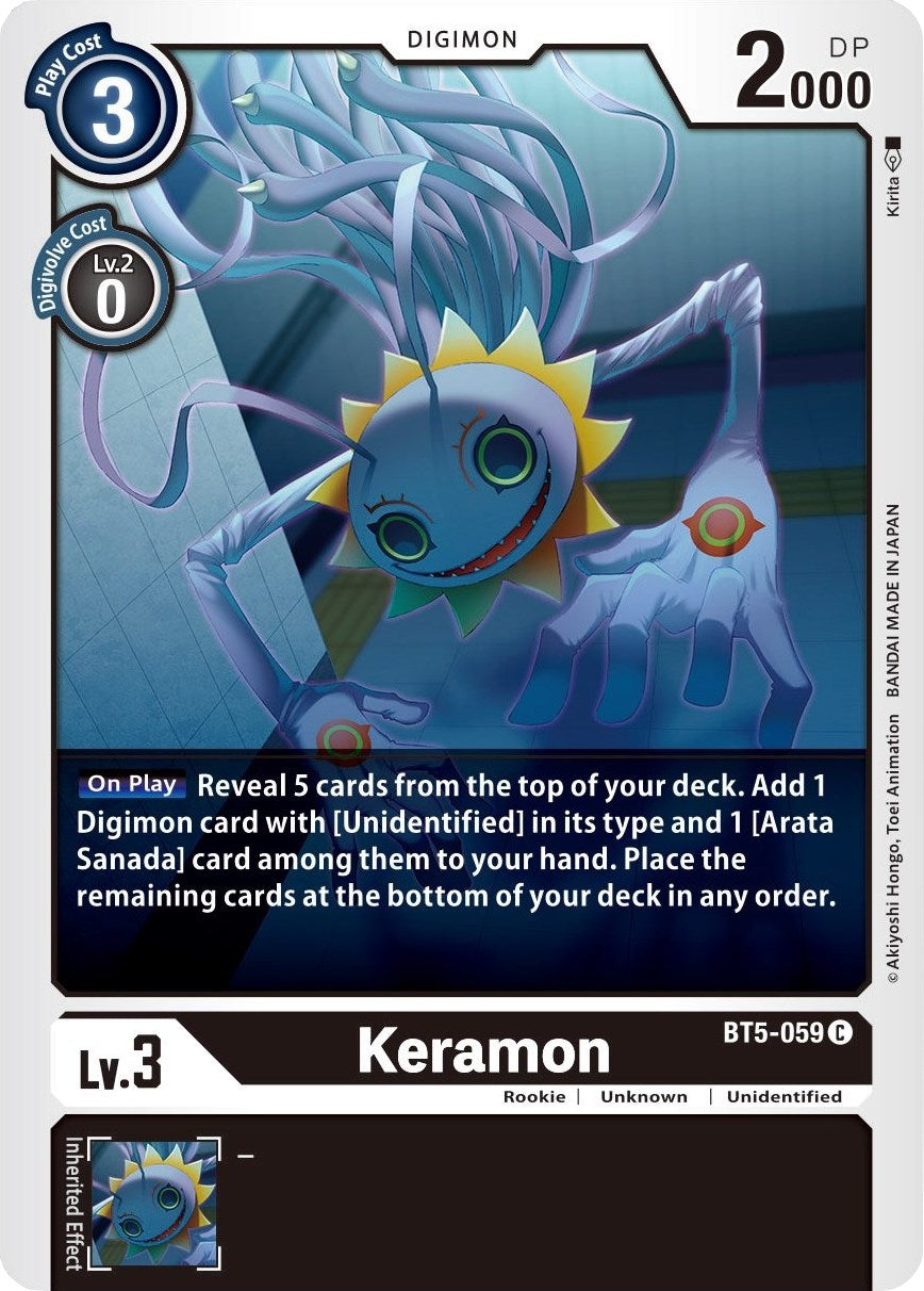 Image for Keramon [BT5-059 C] - Digimon Card Game