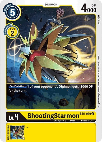Image for ShootingStarmon [BT5-039 U] - Digimon Card Game