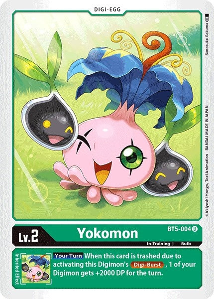 Image for Yokomon [BT5-004 U] - Digimon Card Game
