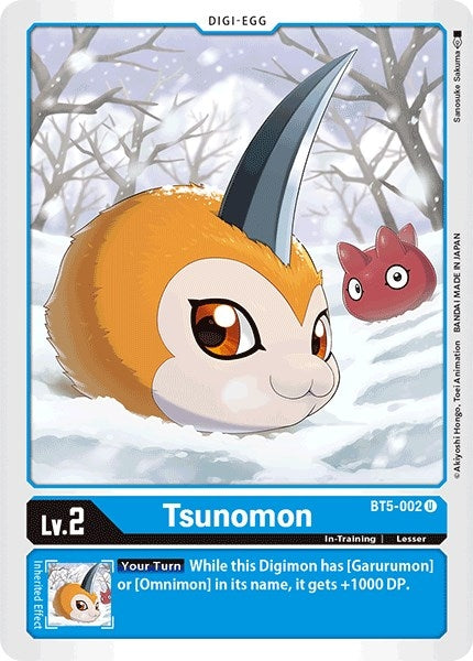 Image for Tsunomon [BT5-002 U] - Digimon Card Game