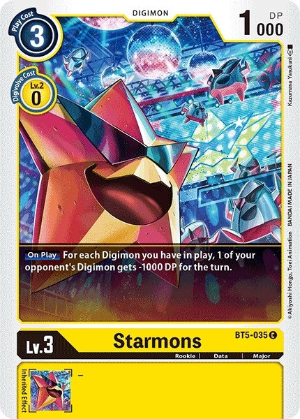 Image for Starmons [BT5-035 C] - Digimon Card Game