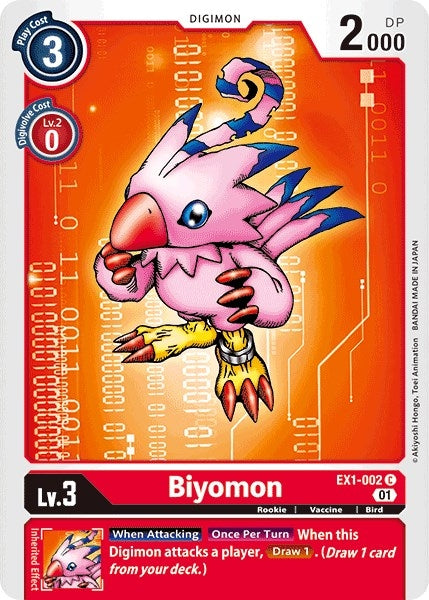 Image for Biyomon [EX1-002 C] - Digimon Card Game