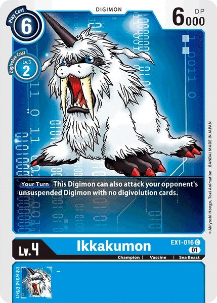 Image for Ikkakumon [EX1-016 C] - Digimon Card Game