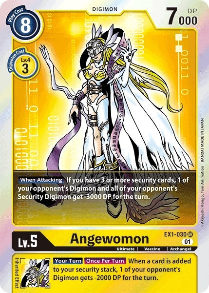 Image for Angewomon [EX1-030 SR] - Digimon Card Game