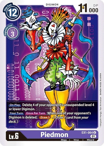 Image for Piedmon [EX1-064 U] - Digimon Card Game