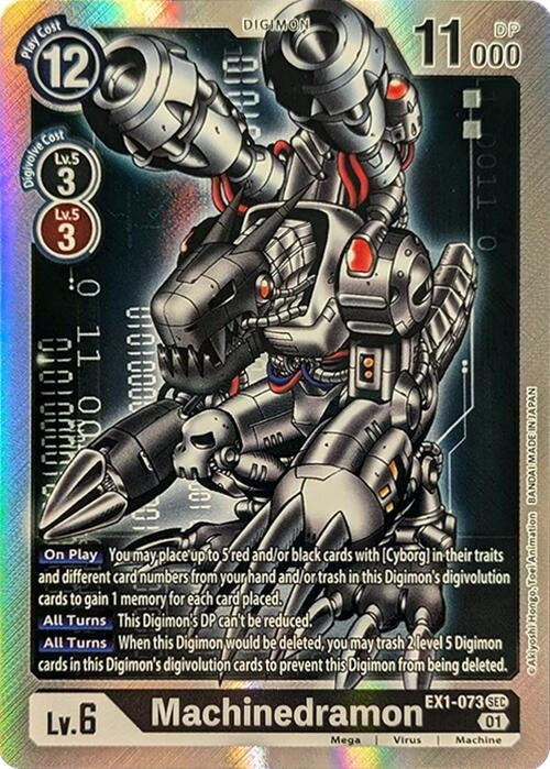 Image for Machinedramon [EX1-073 SEC] - Digimon Card Game