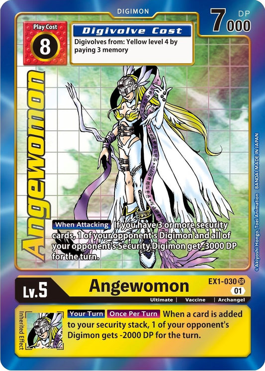 Image for Angewomon (Alternate Art) [EX1-030 SR] - Digimon Card Game