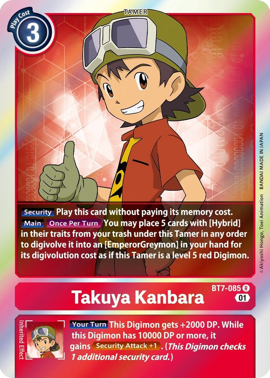 Image for Takuya Kanbara [BT7-085 R] (BT-07) - Digimon Card Game