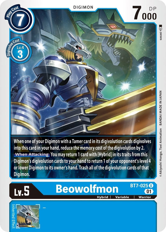 Image for Beowolfmon [BT7-025 U] (BT-07) - Digimon Card Game