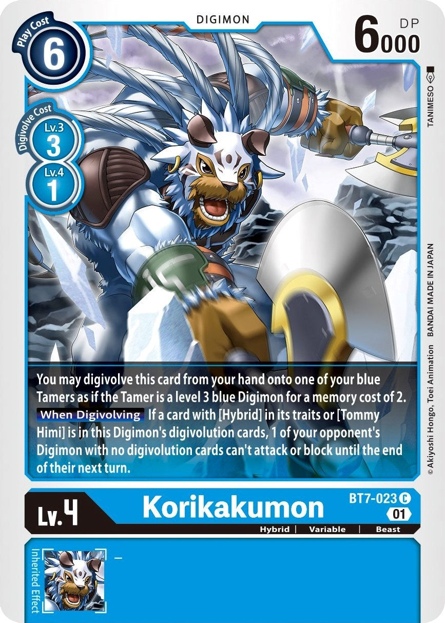 Image for Korikakumon [BT7-023 C] (BT-07) - Digimon Card Game