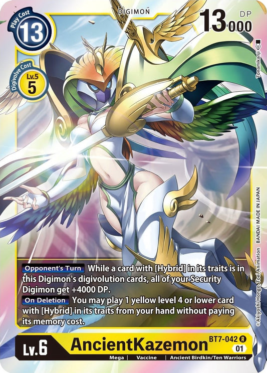 Image for AncientKazemon [BT7-042 R] (BT-07) - Digimon Card Game