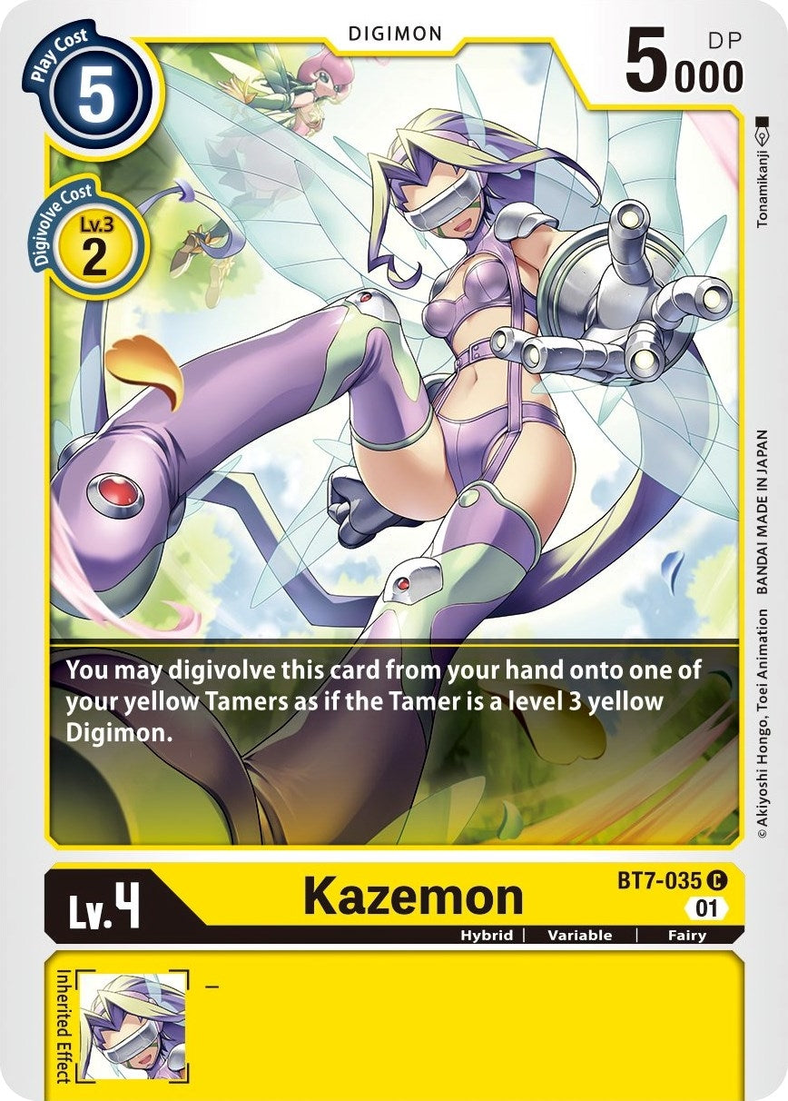 Image for Kazemon [BT7-035 C] (BT-07) - Digimon Card Game