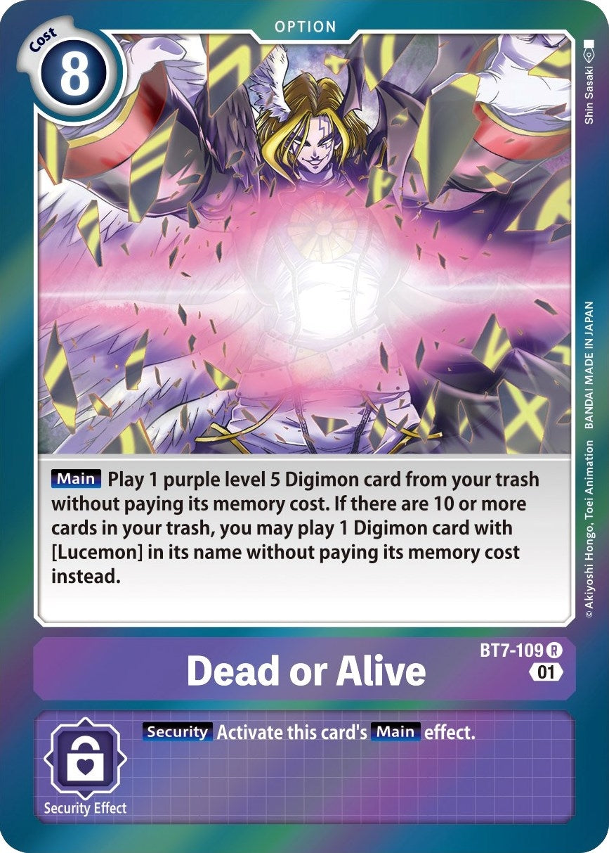 Image for Dead or Alive [BT7-109 R] (BT-07) - Digimon Card Game