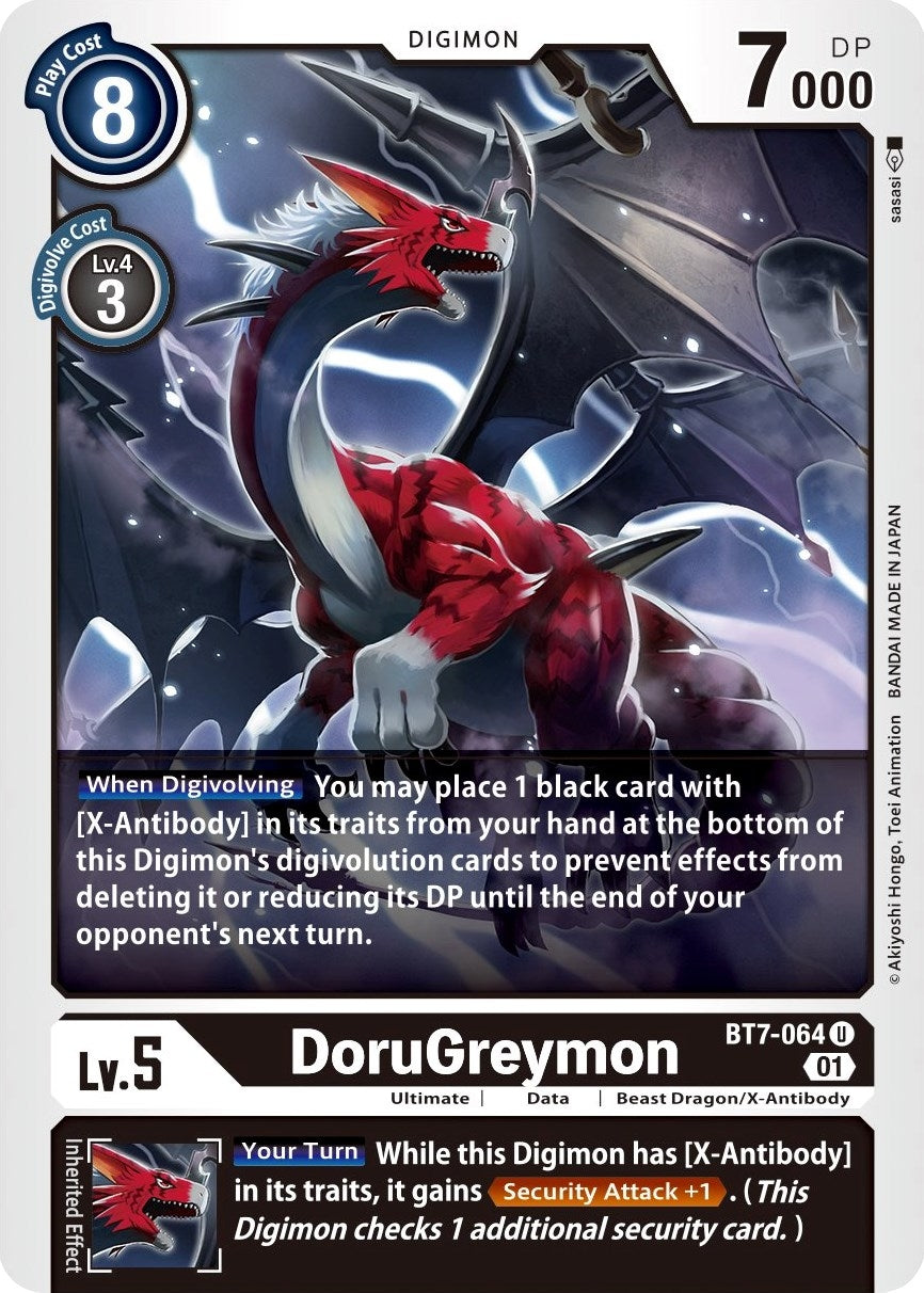 Image for DoruGreymon [BT7-064 U] (BT-07) - Digimon Card Game