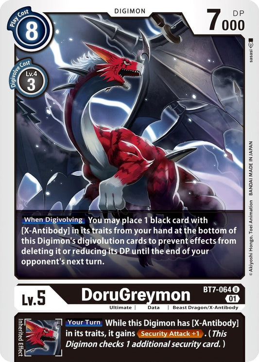 Image for DoruGreymon [BT7-064 U] (BT-07) - Digimon Card Game
