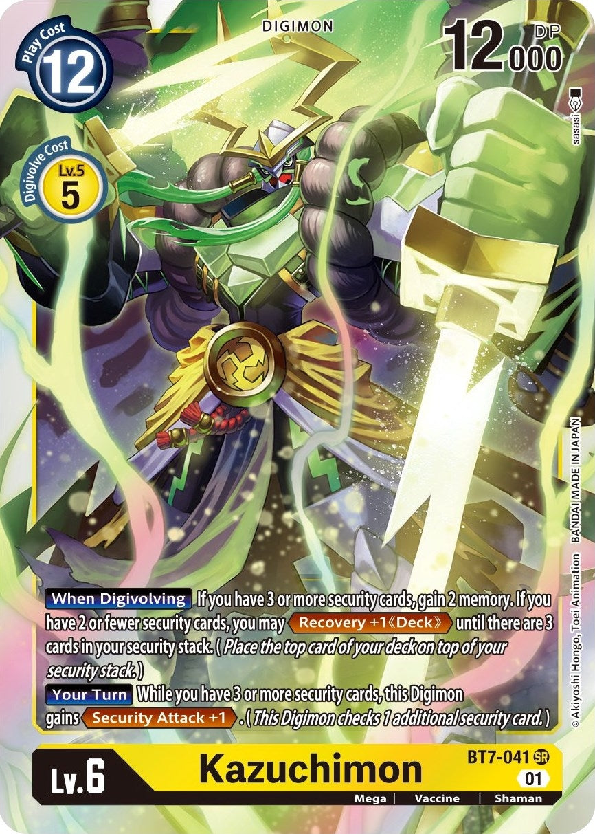 Image for Kazuchimon [BT7-041 SR] (BT-07) - Digimon Card Game