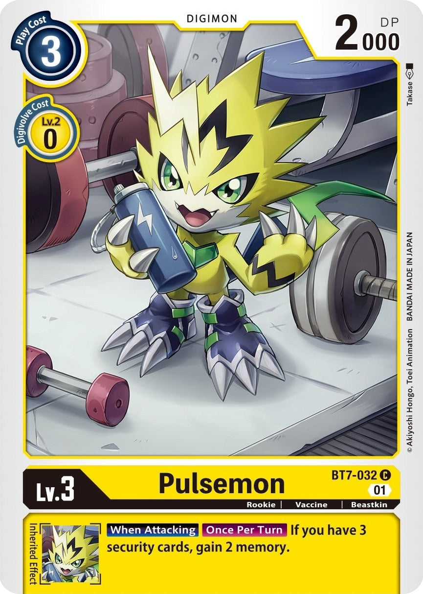 Image for Pulsemon [BT7-032 C] (BT-07) - Digimon Card Game